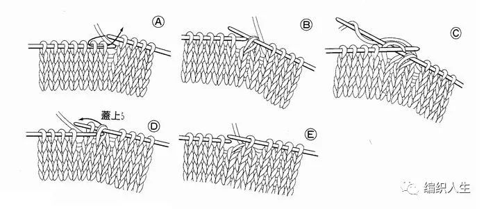 教你如何看棒針圖解：棒針基本針法的記號及與編織方法基礎教程 家居 第21張