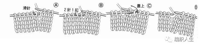 教你如何看棒針圖解：棒針基本針法的記號及與編織方法基礎教程 家居 第23張
