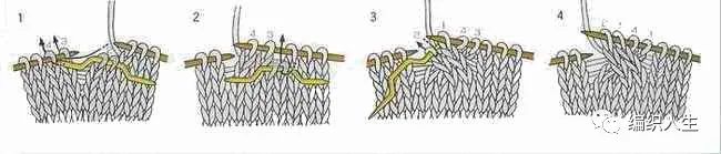 教你如何看棒針圖解：棒針基本針法的記號及與編織方法基礎教程 家居 第47張