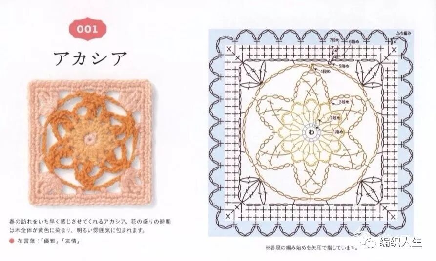 好看实用 4股棉钩针编织心形花边拼花毯 巧手工女人 微信公众号文章阅读 Wemp