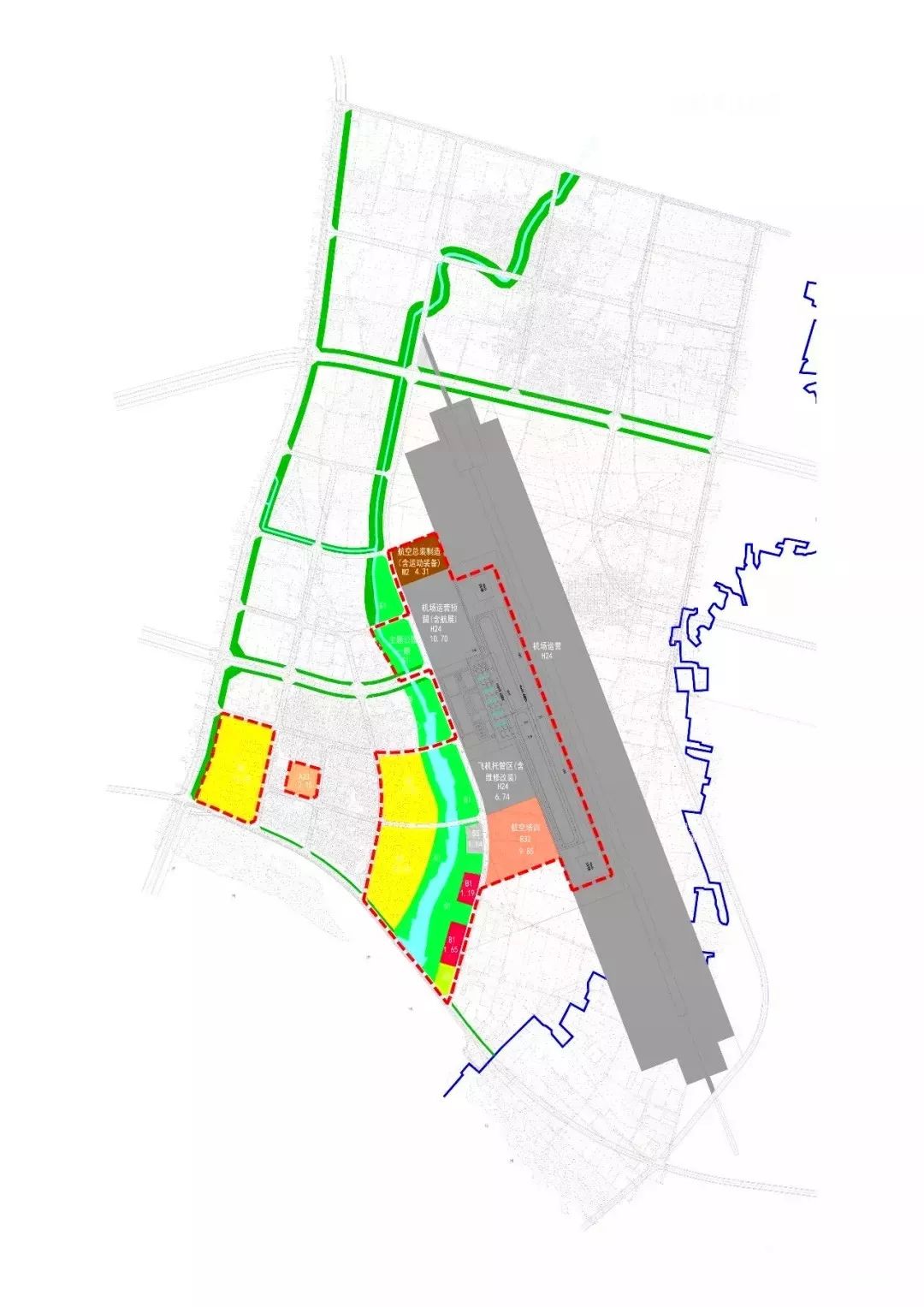 枝江市城市总体规划图图片