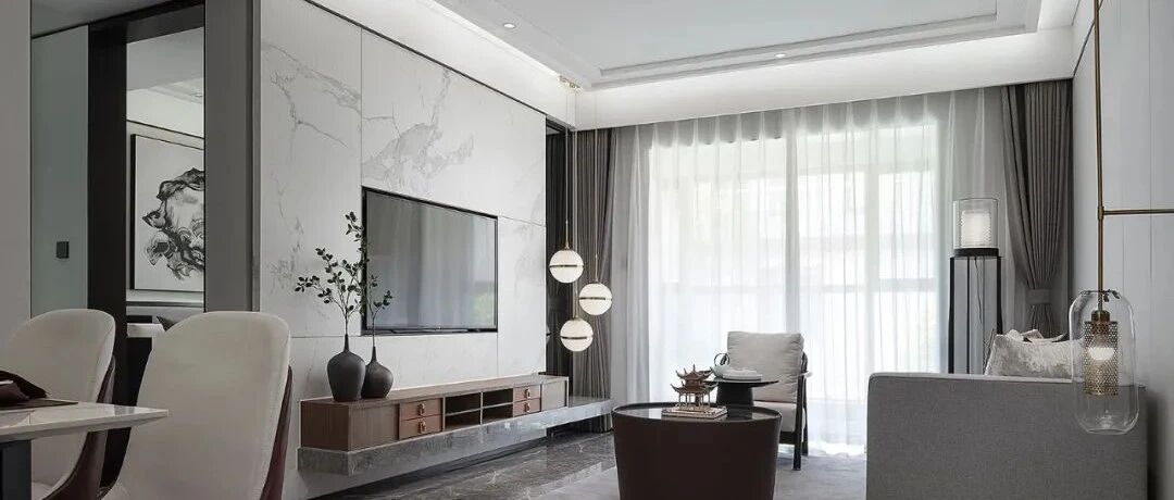 100㎡淡雅简美风，大气又不失生活温度！