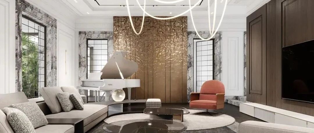 189㎡轻奢豪宅，一半生活，一半艺术！