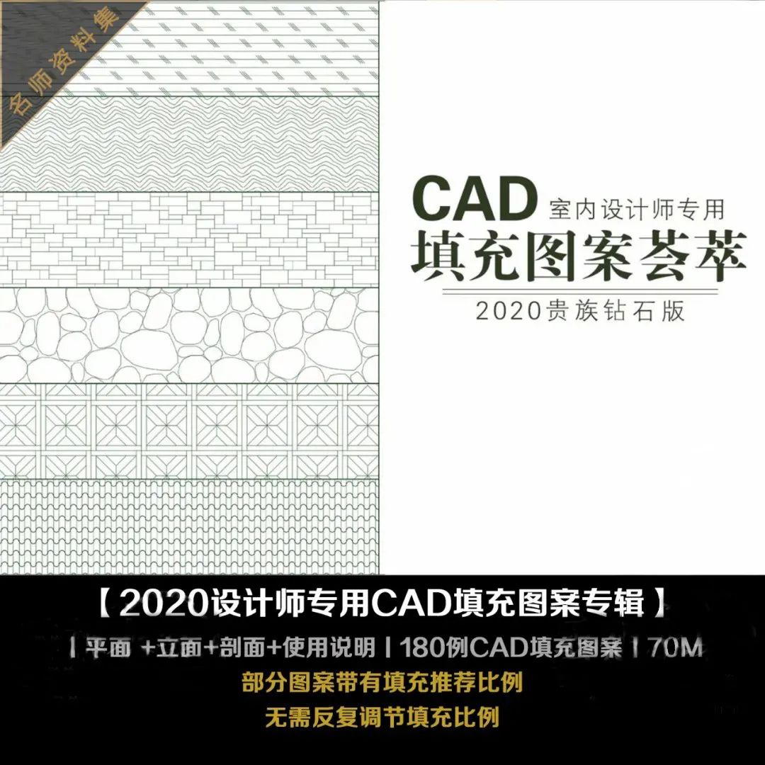 室内设计师专用CAD填充图案荟萃 !-微信头条网 室内设计师专用CAD填充图案荟萃 !