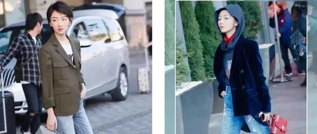 薄西服+牛仔裤=这个季节最时髦的极简套路！