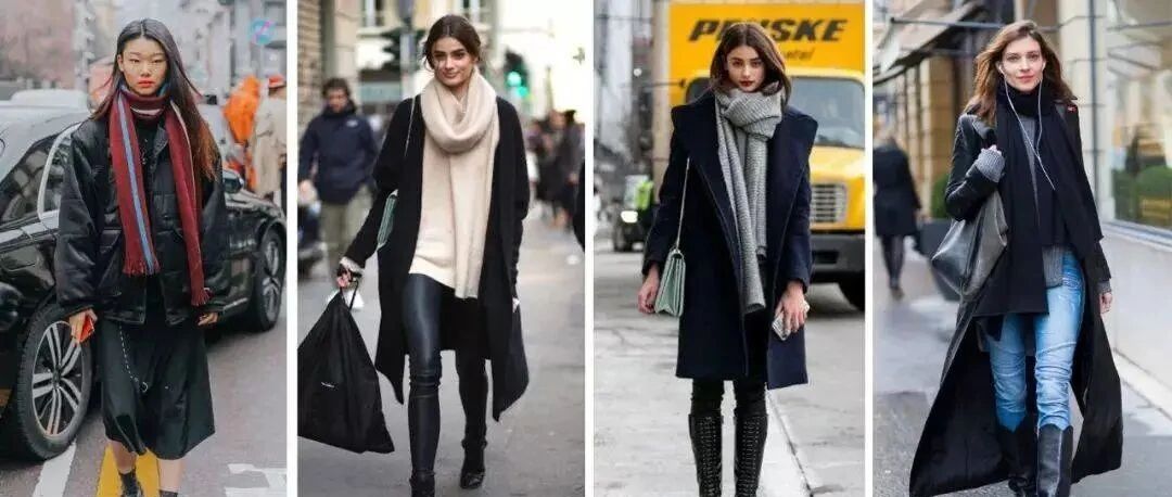 天冷这样系围巾，能让你的大衣时尚感飙升！！