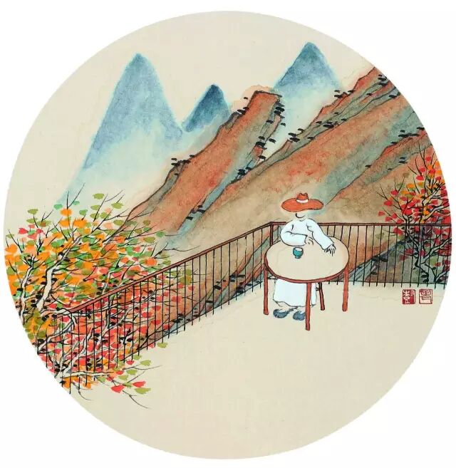 你就是秋冬里的一盏暖黑茶，好想泡你！