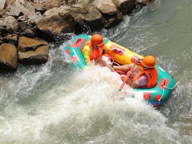 铜钹山雷公峡漂流6月22日正式开漂了