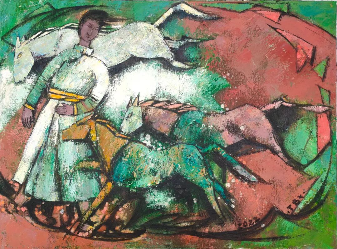 牧云千里：图布心油画品评 第10张