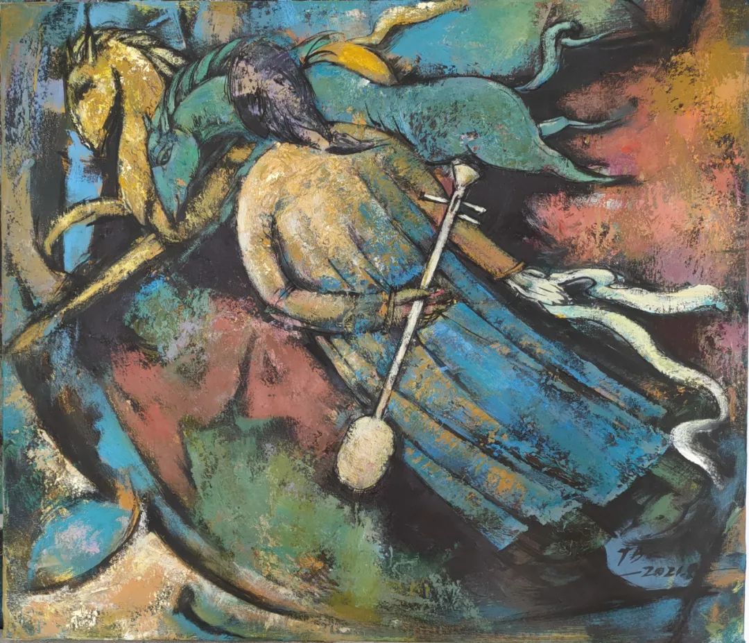 牧云千里：图布心油画品评 第15张