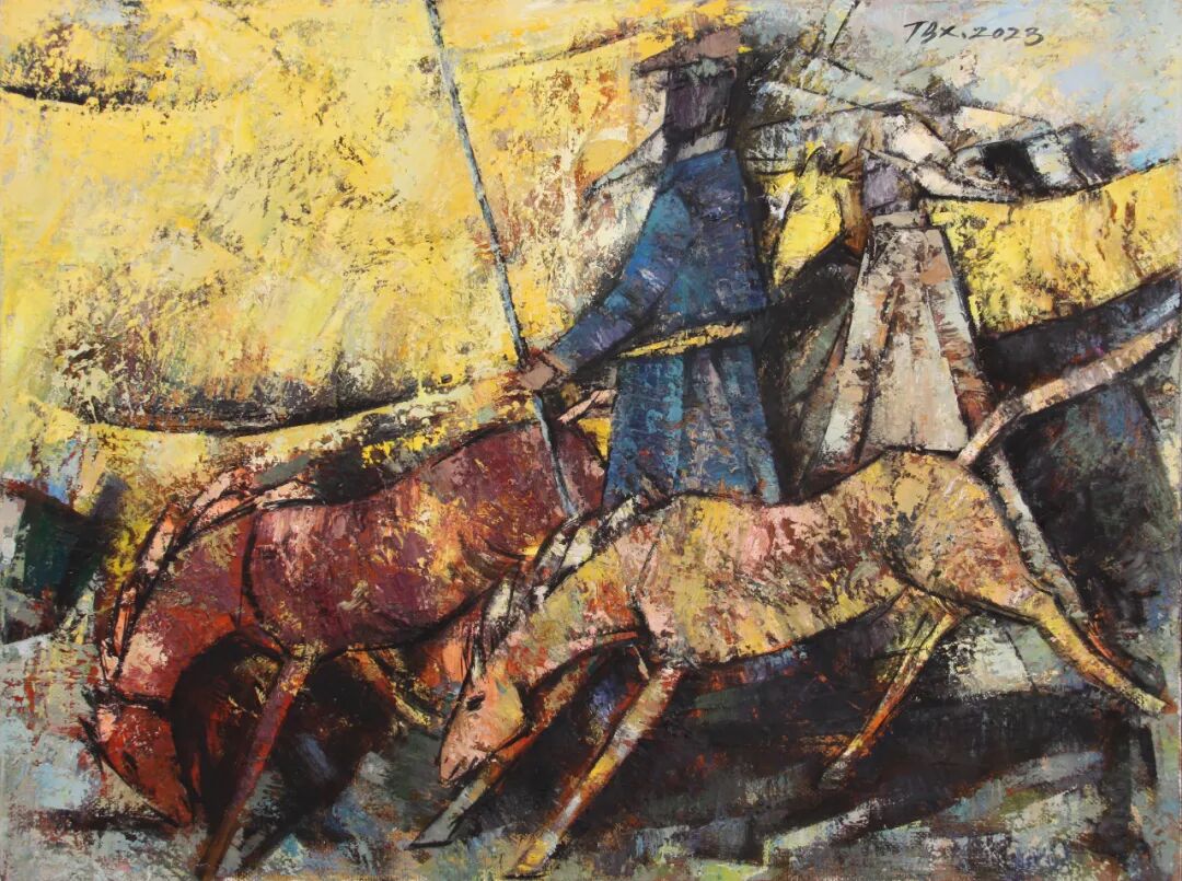 牧云千里：图布心油画品评 第17张