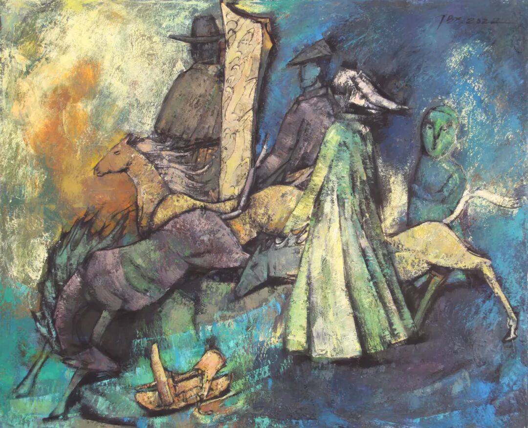牧云千里：图布心油画品评 第2张