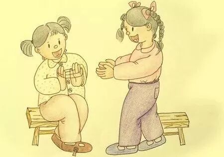 翻花绳是中国民间流传的儿童游戏.