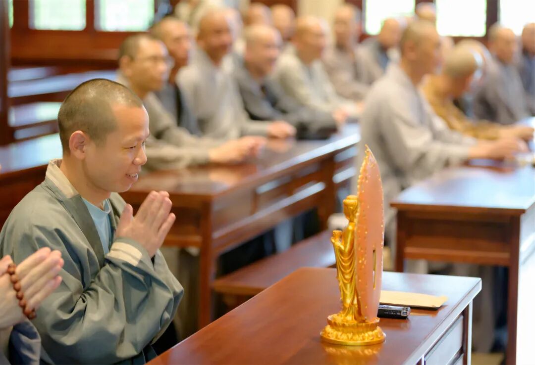东林净土学院举行2021年上学期总结表彰会
