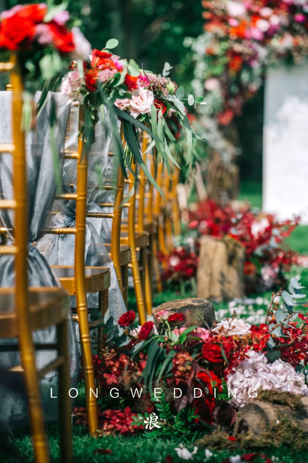 婚礼场布 | 醉人的红酒庄园婚礼