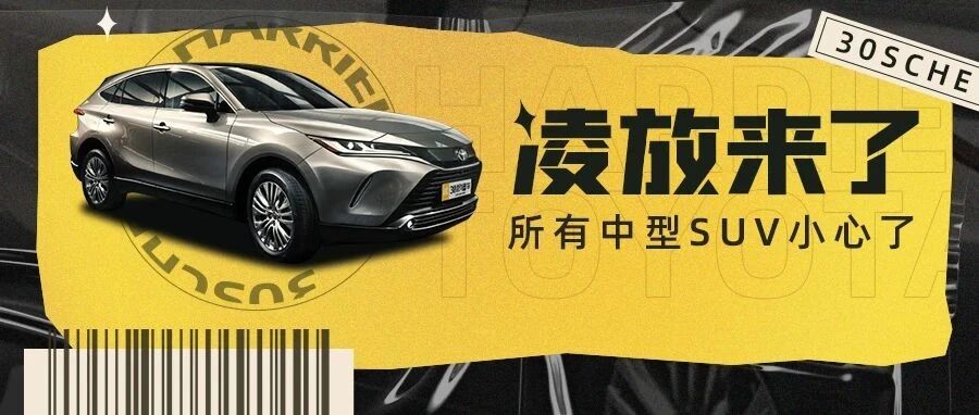 “雷克萨斯”降维打击 丰田凌放来袭 20万起就问德系慌不慌？