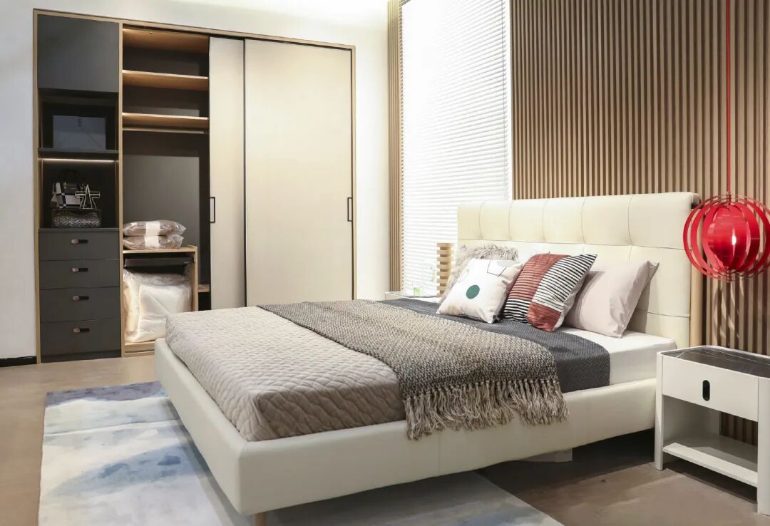 曲美“零甲醛”添加原木结构板，让定制空间无“醛”干扰！