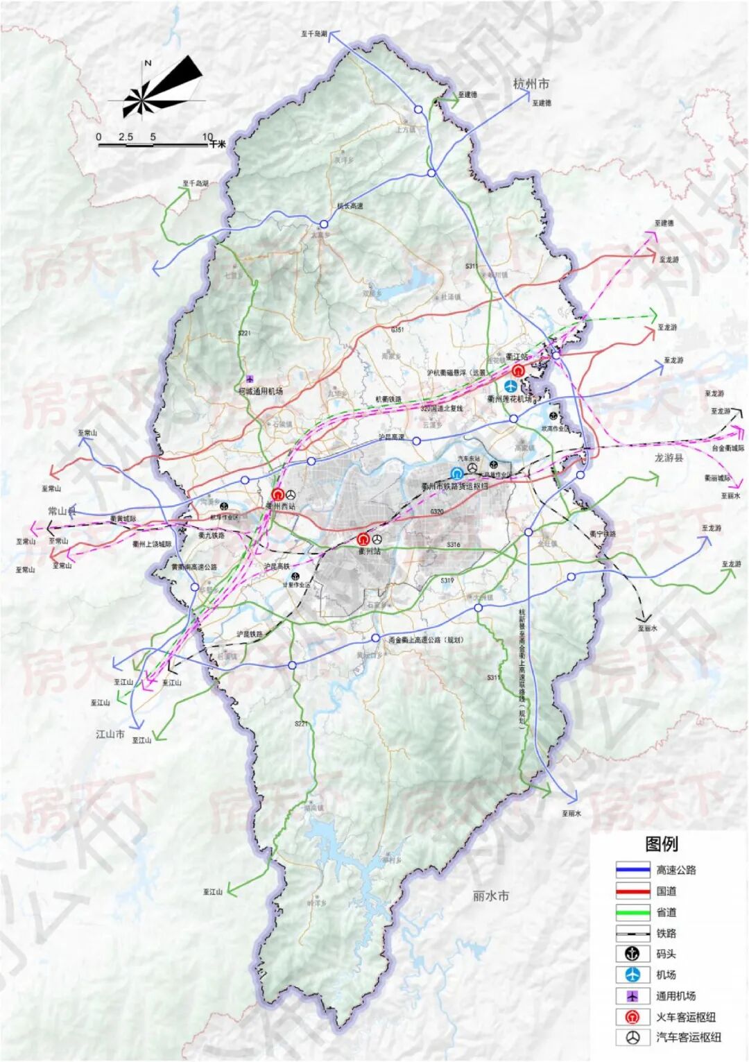 规划期限至2035年,衢州市区国土空间总体规划批后公布