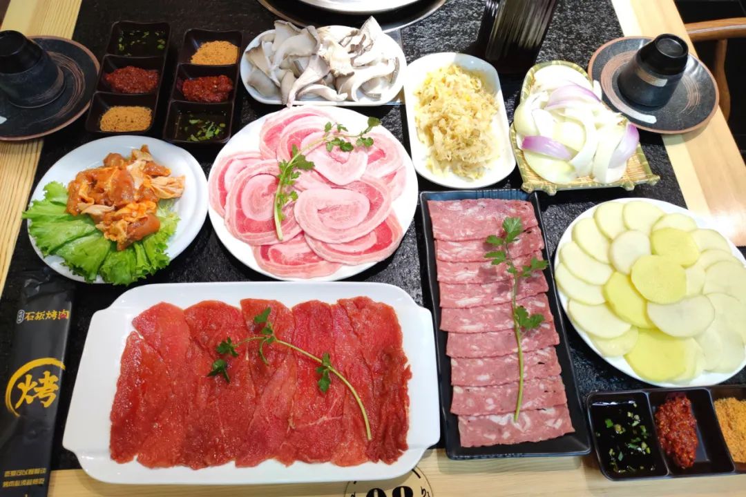 兴顺坊石板烤肉｜2~3人餐｜无需预约｜碑林区 超值套餐！