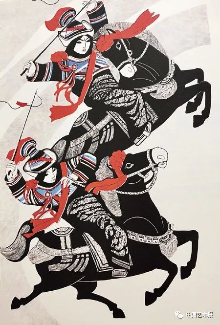 版画先驱 牛文 延安学派的 红小鬼 中国艺术报微信公众号文章