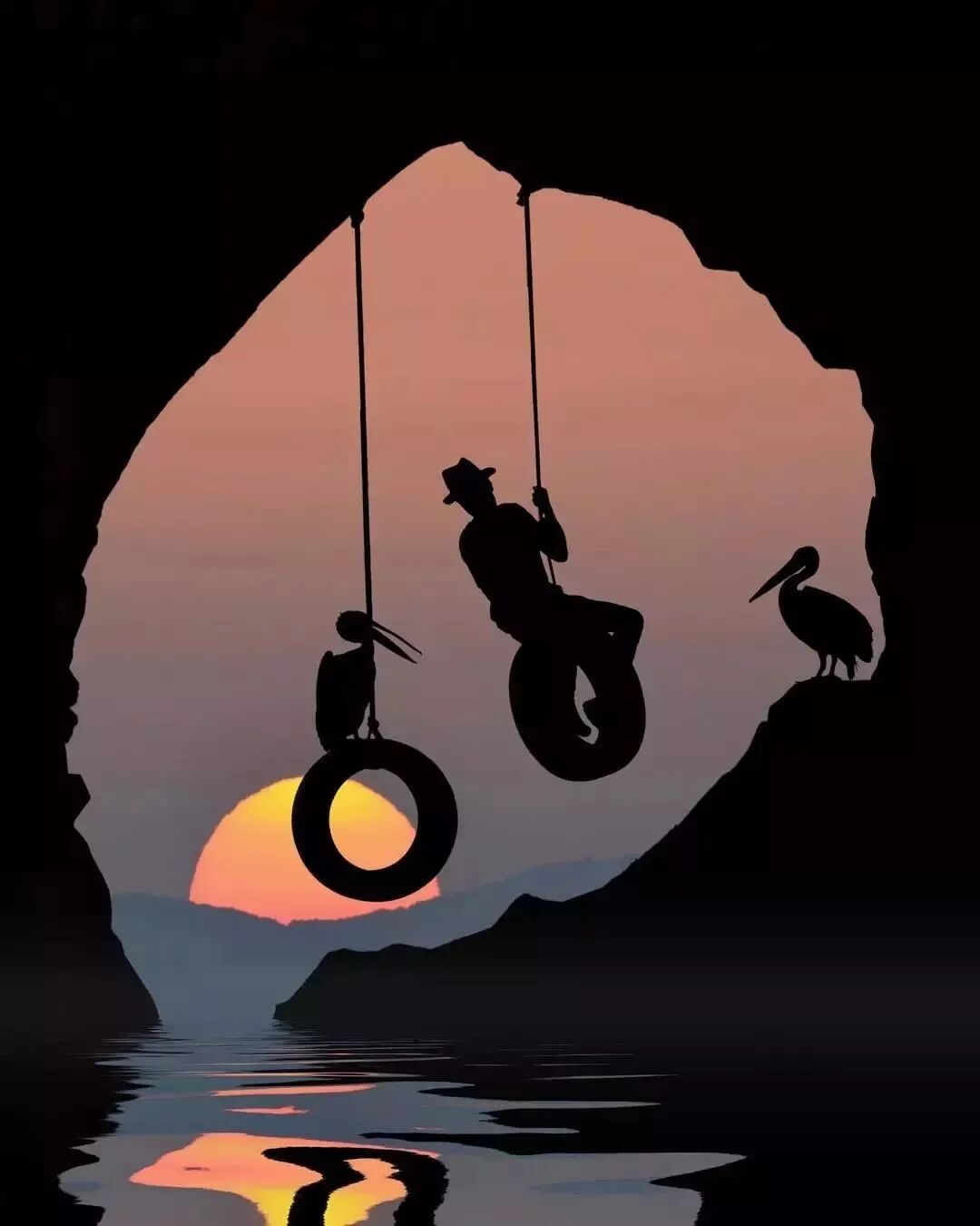 影像创作的魅力,剪影遇见摄影 - 作品展示