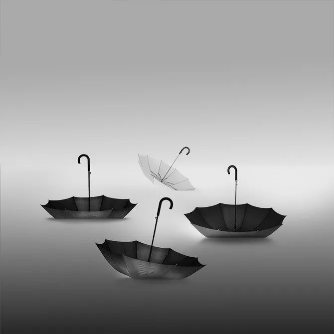 简洁,宁静,飘渺的极简黑白摄影作品 - 作品展示