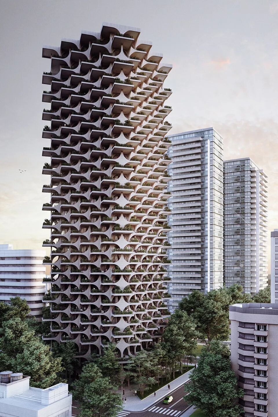 解析未来住宅设计 堆叠 预制 垂直森林 成为新属性 建筑师杂志微信公众号文章