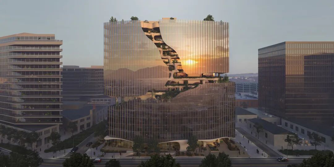 马岩松在美国设计的大裂缝广受好评