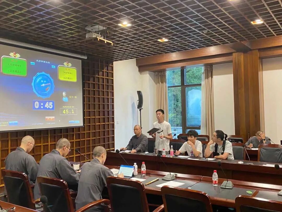 杭州佛学院积极开展佛教论辩学习培训