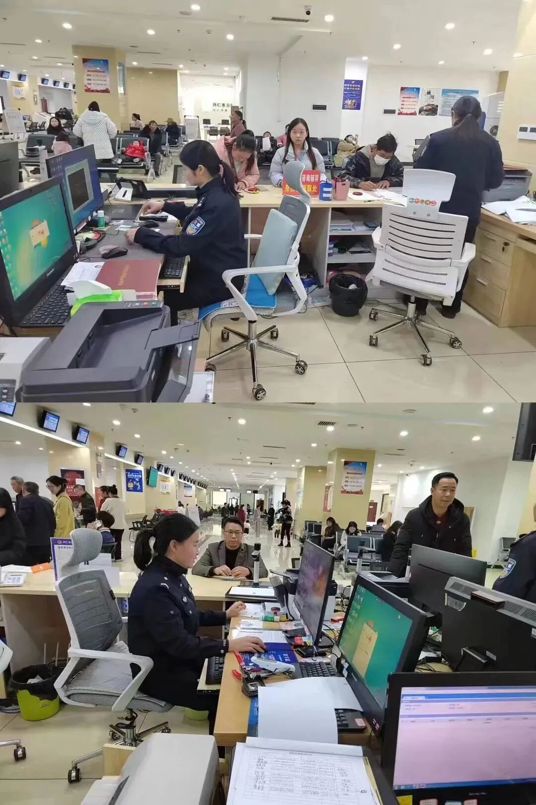 兴仁公安深化放管服为民服务更高效