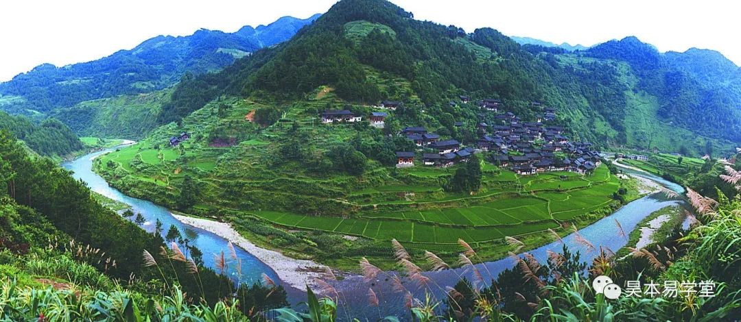 风水学依山傍水图片