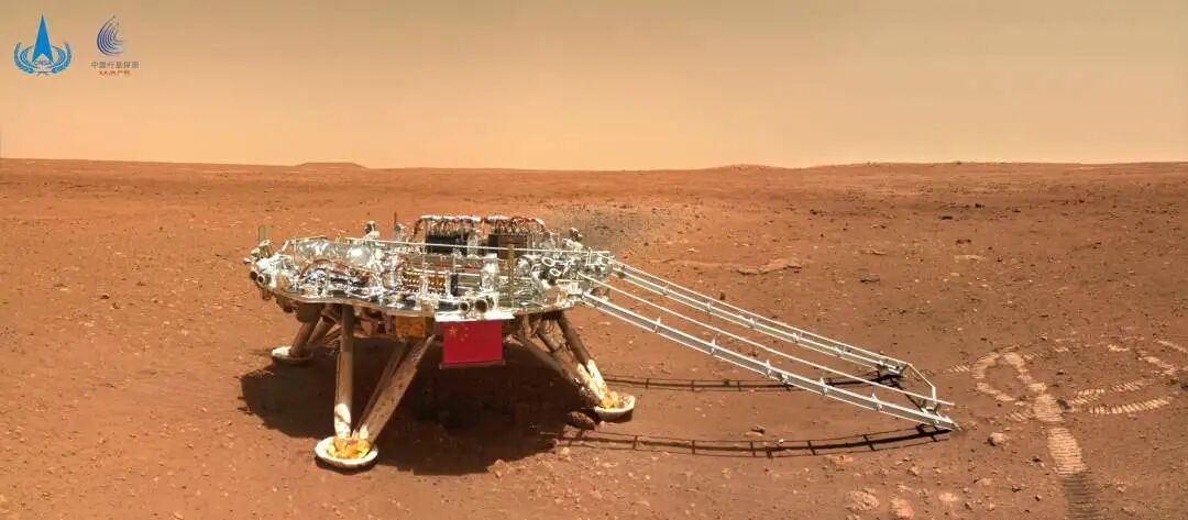 NASA首次拍摄到中国祝融号火星探测车的图5