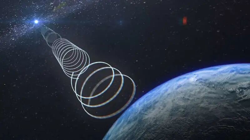 那是什么？奇怪的無線電波在銀河系中心附近出現的圖1