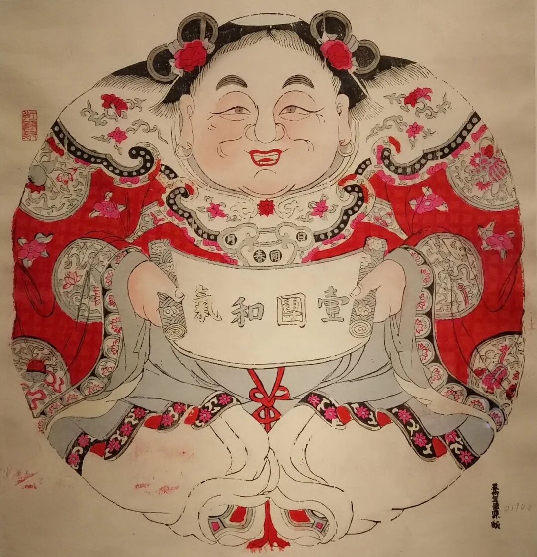 中国手艺网 一起来比照 木版年画和浮世绘的异与同