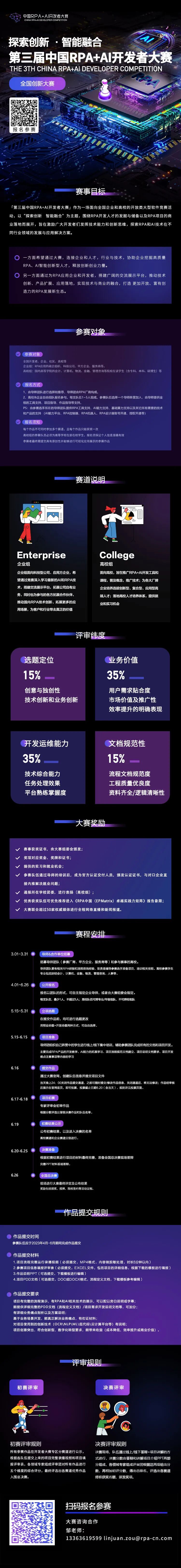 UiPath携手「第三届中国RPA+AI开发者大赛」，助力人才成长与创新突破