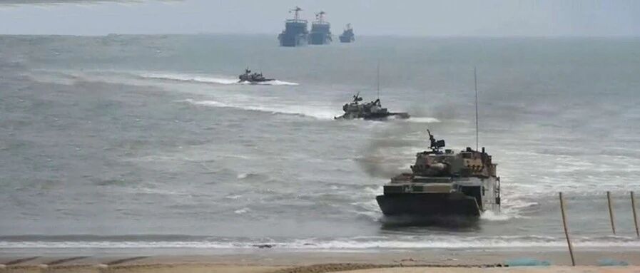 台媒：解放军“攻台主力部队”进行立体登陆演练，美方表态变了