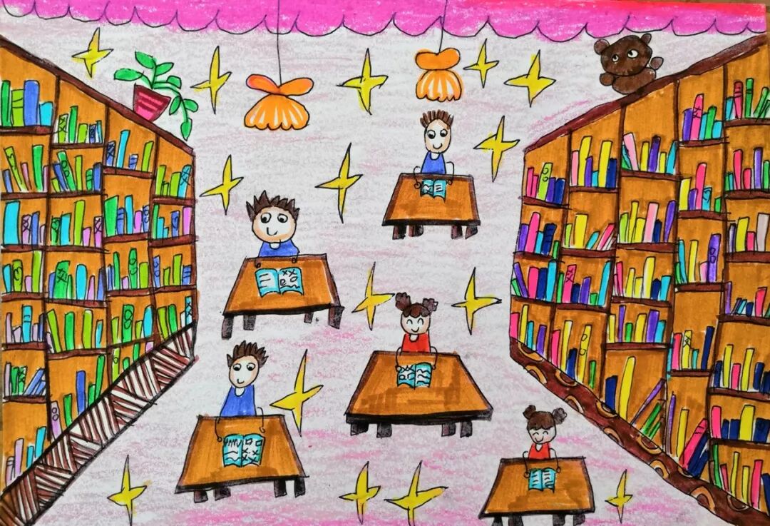 岐山县图书馆少儿绘画大赛获奖情况的通报