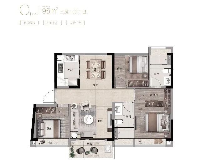 广州中新板块天健东玥台，2.1万平？
