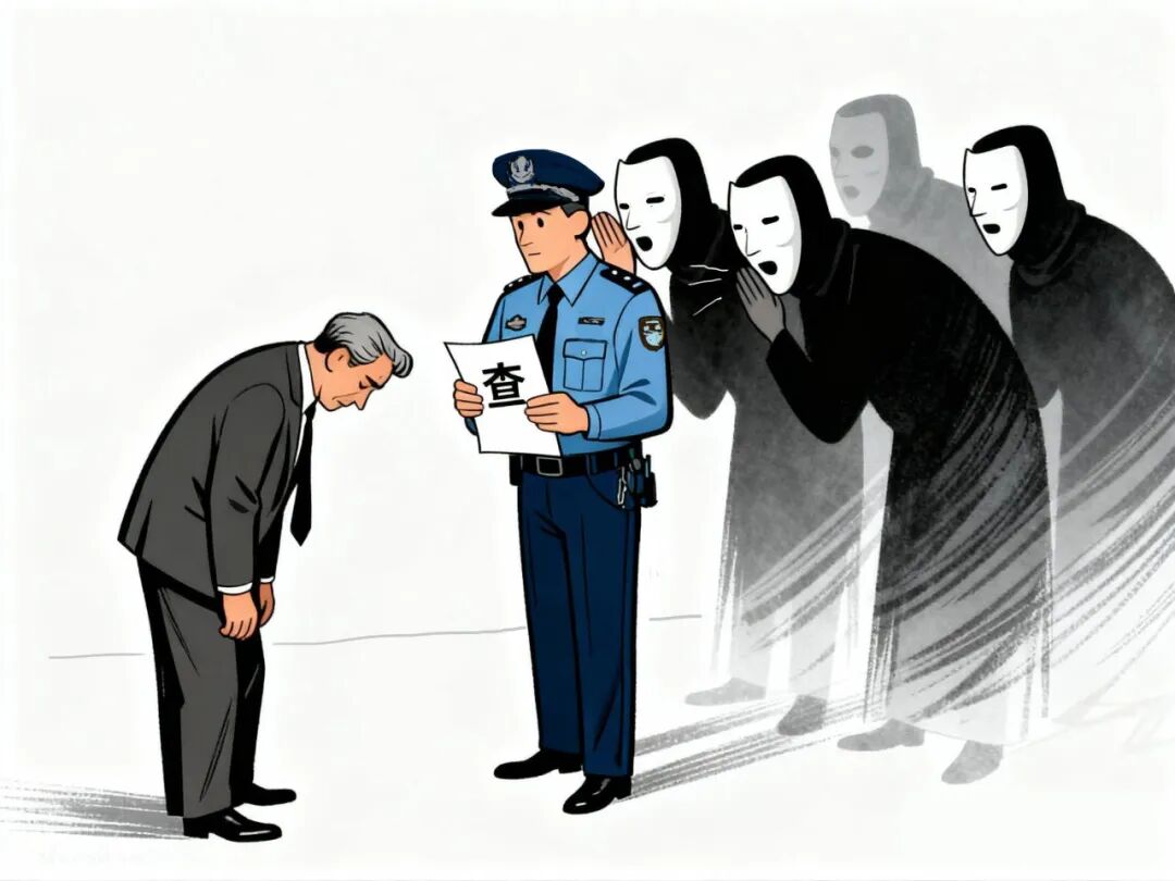 ▲2021年，成都警方办理一起卖淫案时，有多名警察接到了过问案情的电话或“上级指示”。（农健|制图）