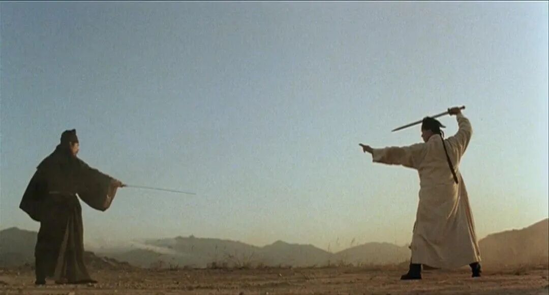 电影《笑傲江湖》（1990）剧照。（资料图）