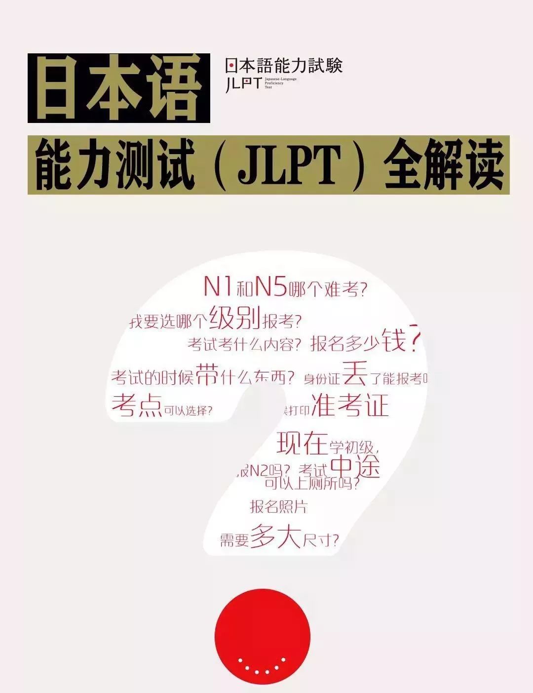 Jlpt能力考试 注册提醒 一篇文章看懂年最新日本语能力考试 标日电子叔 微信公众号文章阅读 Wemp