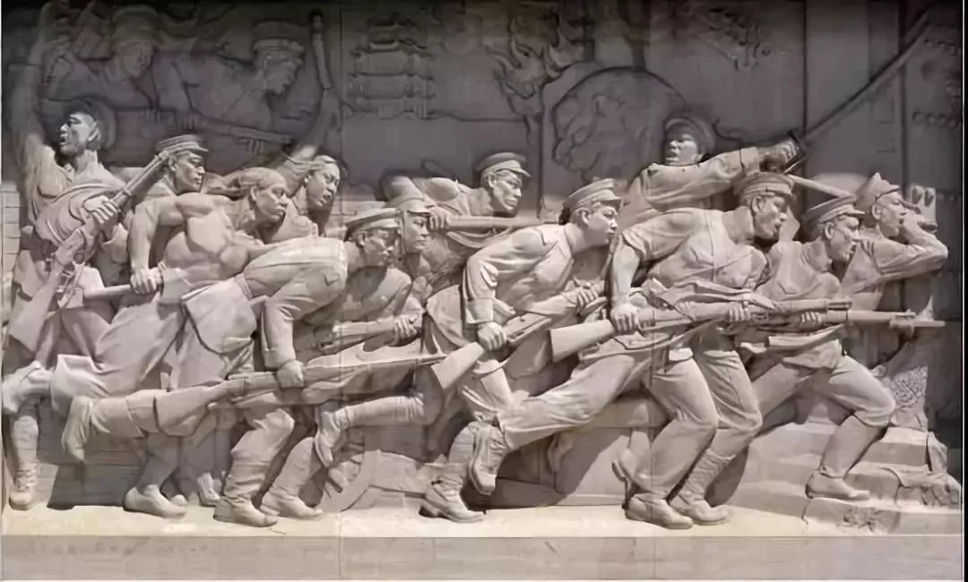 一张画 | 董希文的《人民英雄纪念碑·武昌起义》图稿 - 董希文艺术