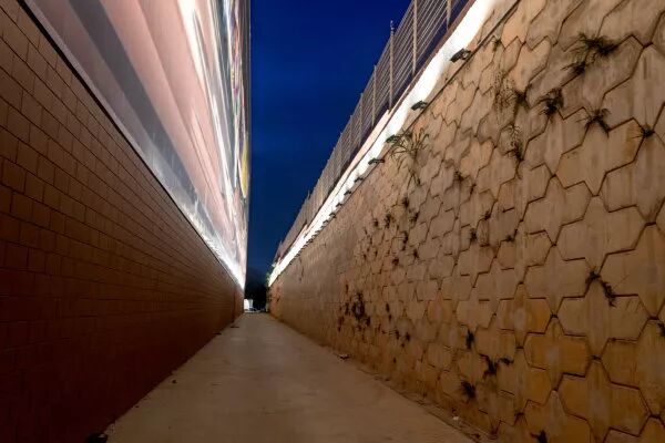 朗德萬斯點亮世界最大塗鴉！