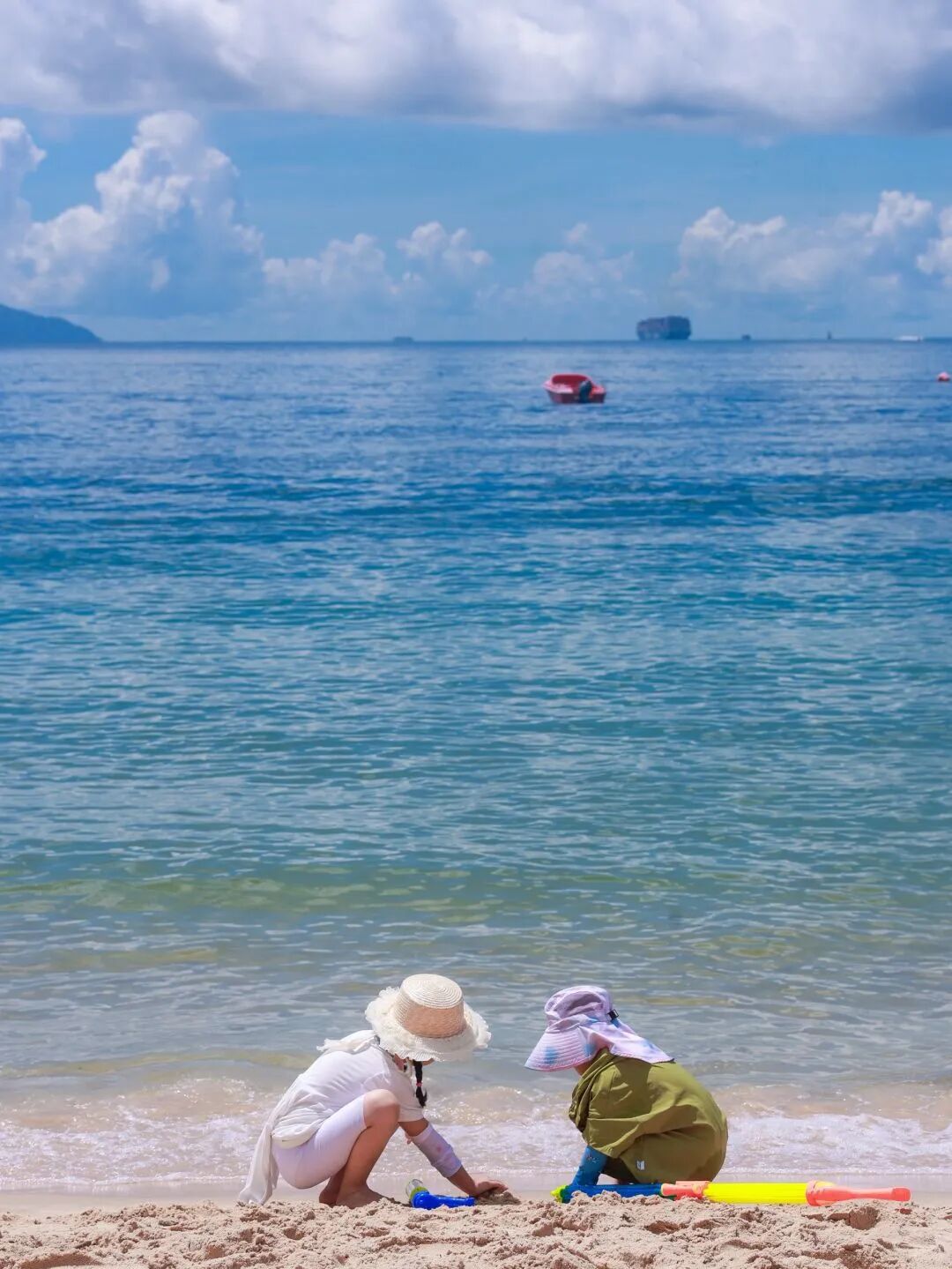 △鹽田大梅沙海灘。圖片來自：網(wǎng)友@歲醬吖