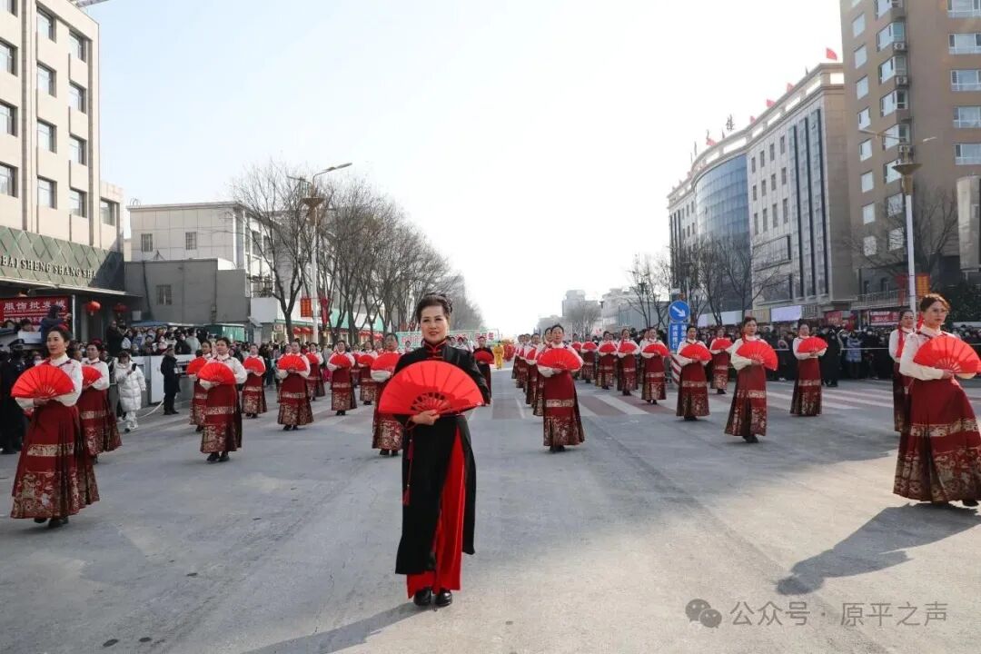 原平市元宵节街头文艺活动异彩纷呈