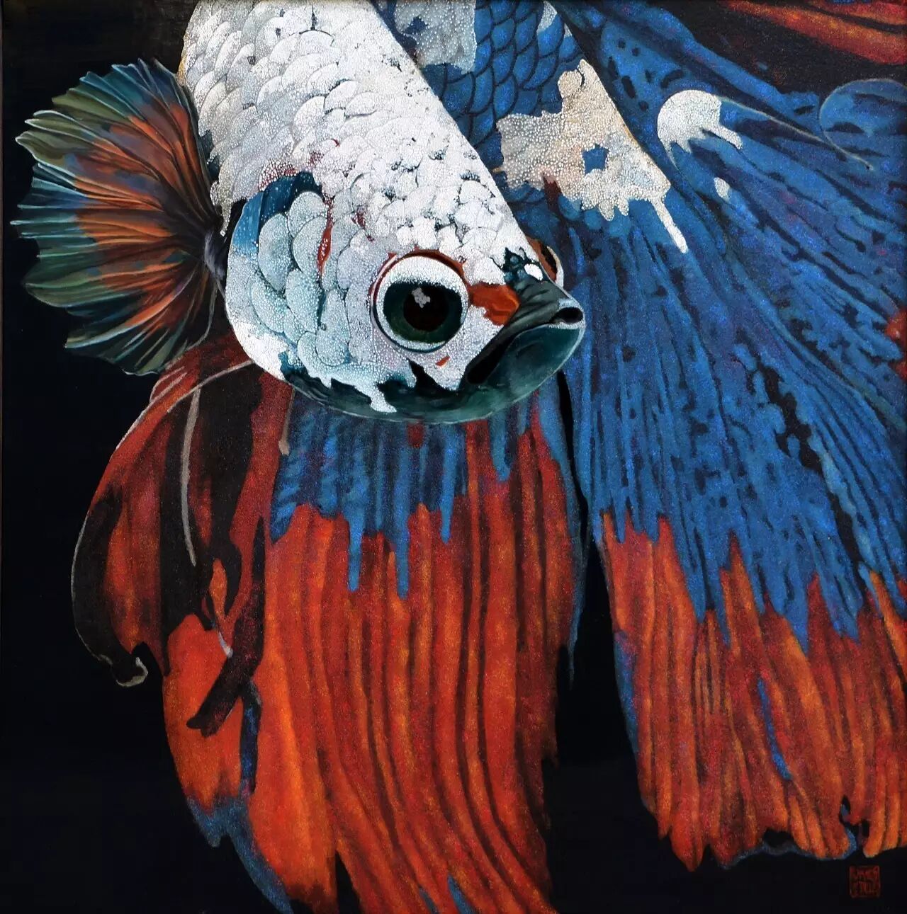 漆艺术结缘漆画十八载传承坚守在北方赵庆峰漆画作品选