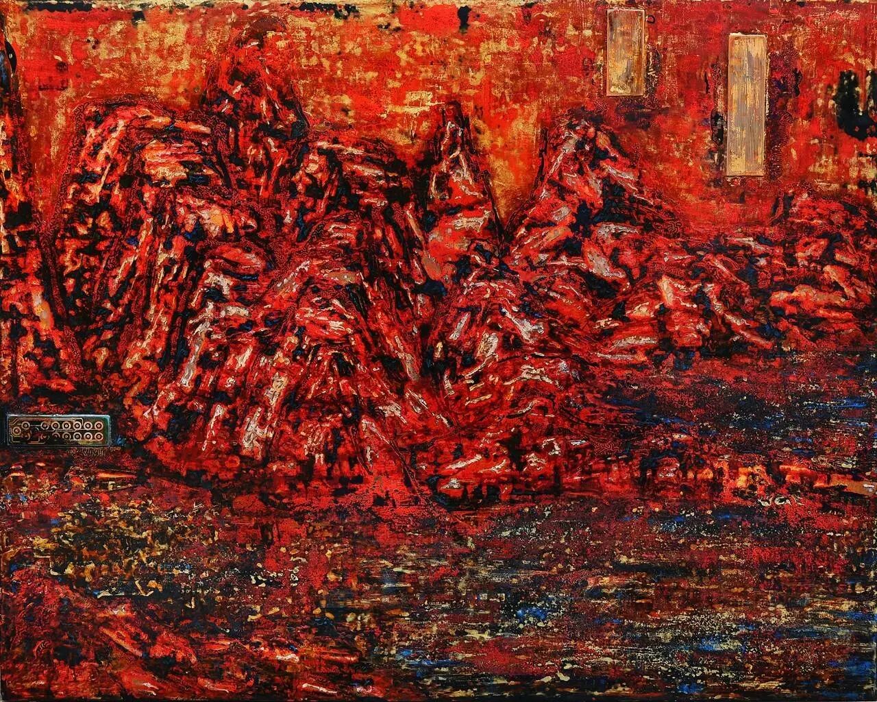 漆艺术结缘漆画十八载传承坚守在北方赵庆峰漆画作品选