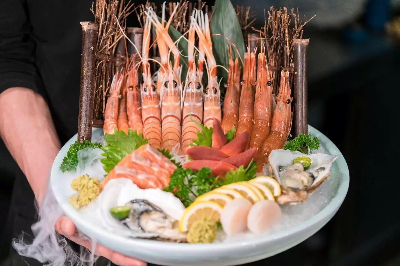豪华刺身拼盘