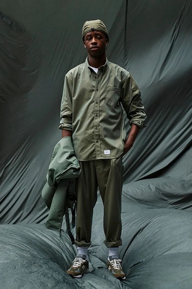 wtaps fw20 collection | via instagram @wtaps_tokyo瘦削的身材搭配