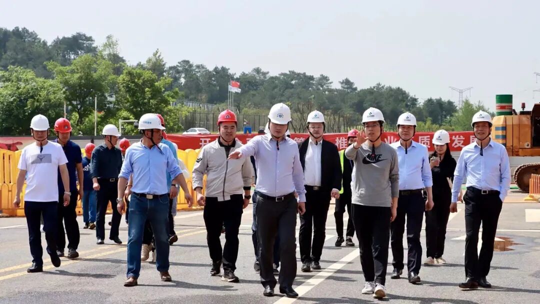 【三比三賽，奮勇當先】路橋公司高新二路齊心沖刺勢奪目標